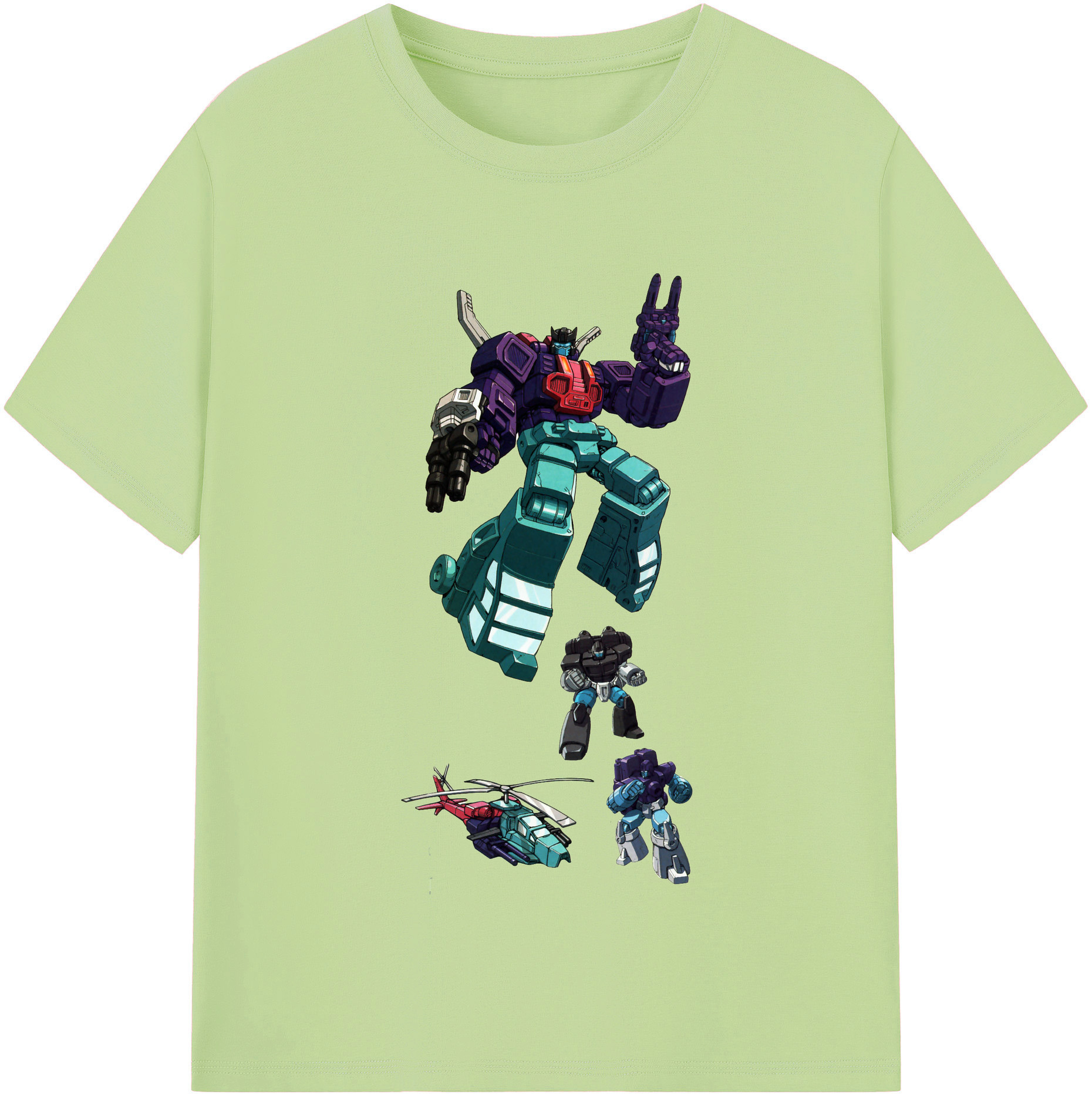 （画像用）  綿100％半袖Tシャツ（フロントプリント）